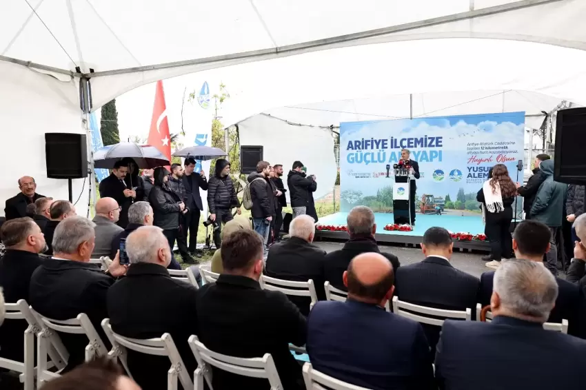Sakarya Arifiye altyapısı için tarihi adım