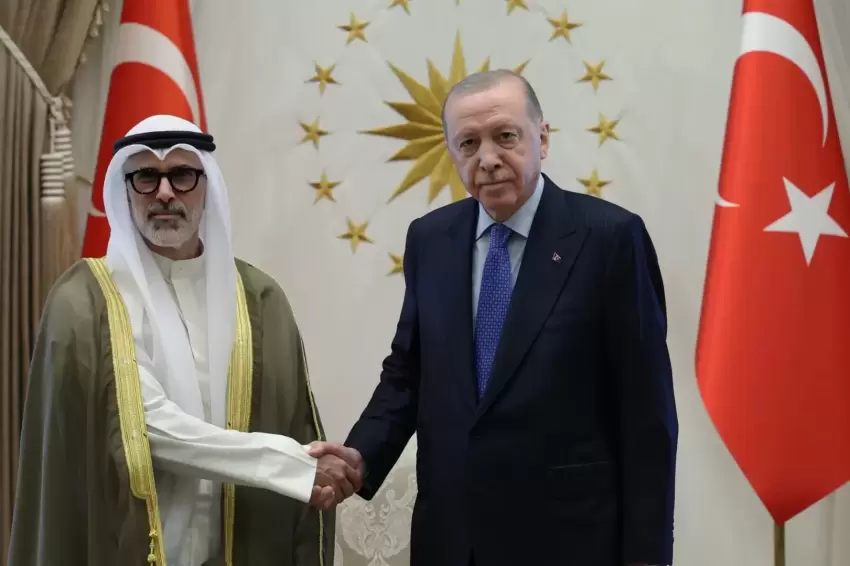 Cumhurbaşkanı Erdoğan, Kuveyt Dışişleri Bakanı Sabahı kabul etti