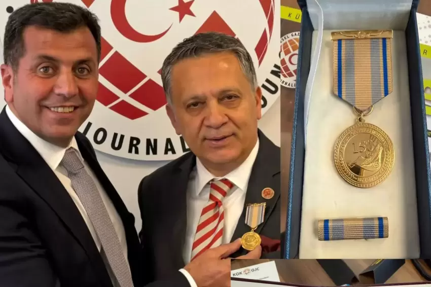 KGK Genel Başkanı Dime büyük onur...Azerbaycandan Karabağ sürecindeki katkıya madalya