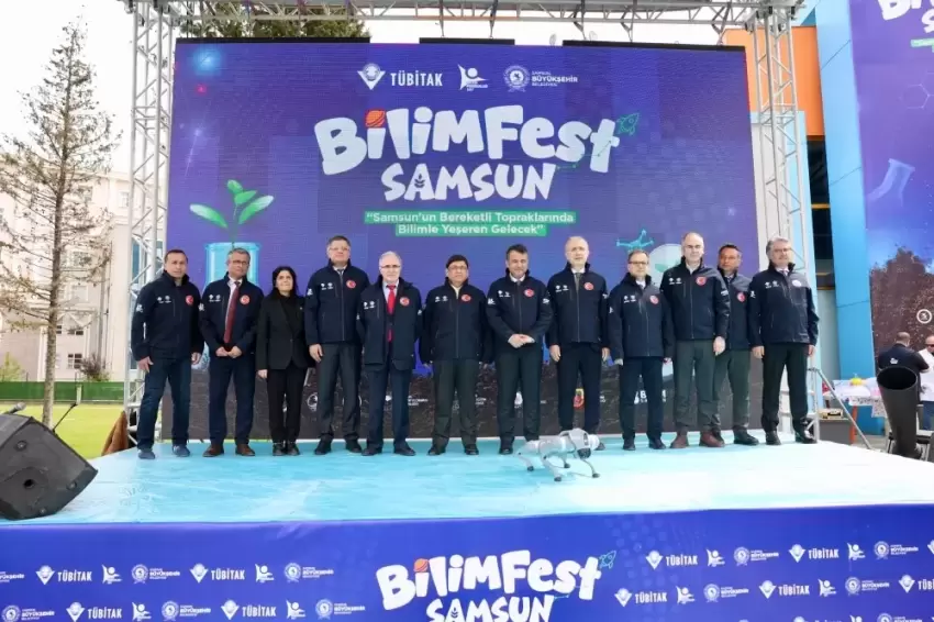 Samsunda BİLİMFEST coşkusu başladı