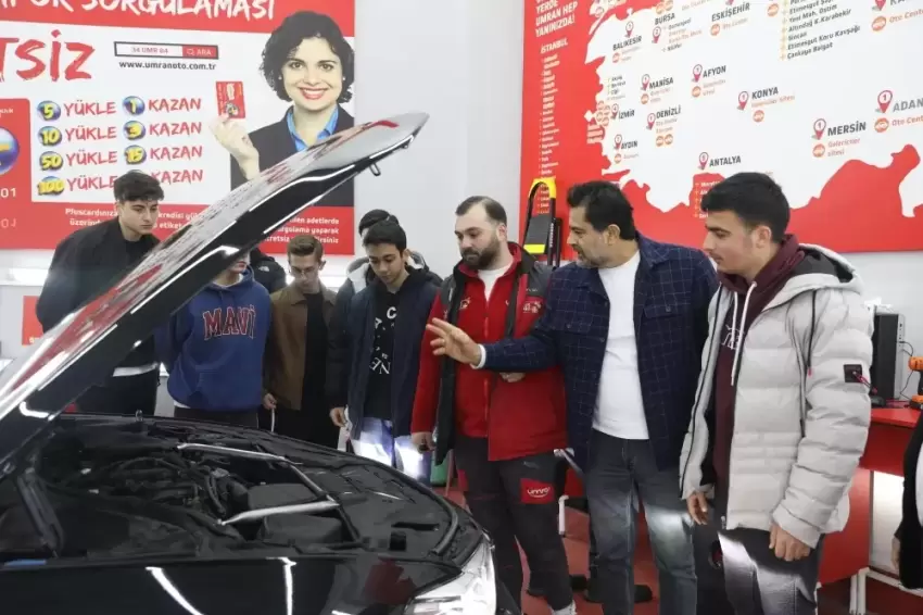 Samsun Büyükşehirden gençlere oto ekspertiz kursu