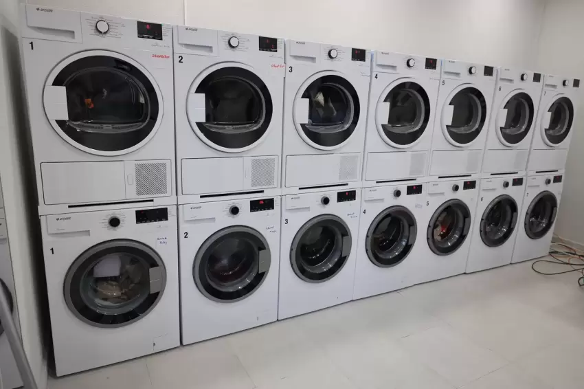 Sakaryada ücretsiz Öğrenci Çamaşırhanesine yoğun ilgi