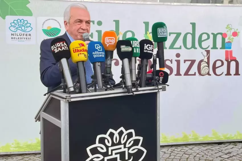 Bursa Nilüferde fide bizden, ürün sizden ilgisi