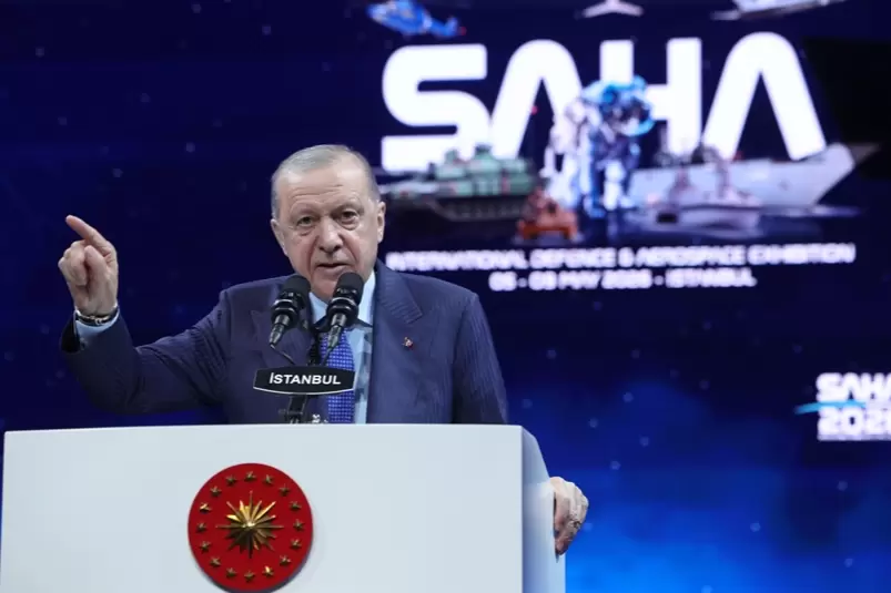 Cumhurbaşkanı Erdoğandan SAHA mesajı: Türkiye küresel güç haline geldi