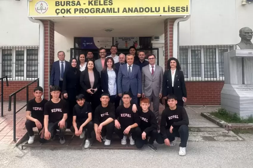 Bursa İl Milli Eğitimden Keles ziyareti