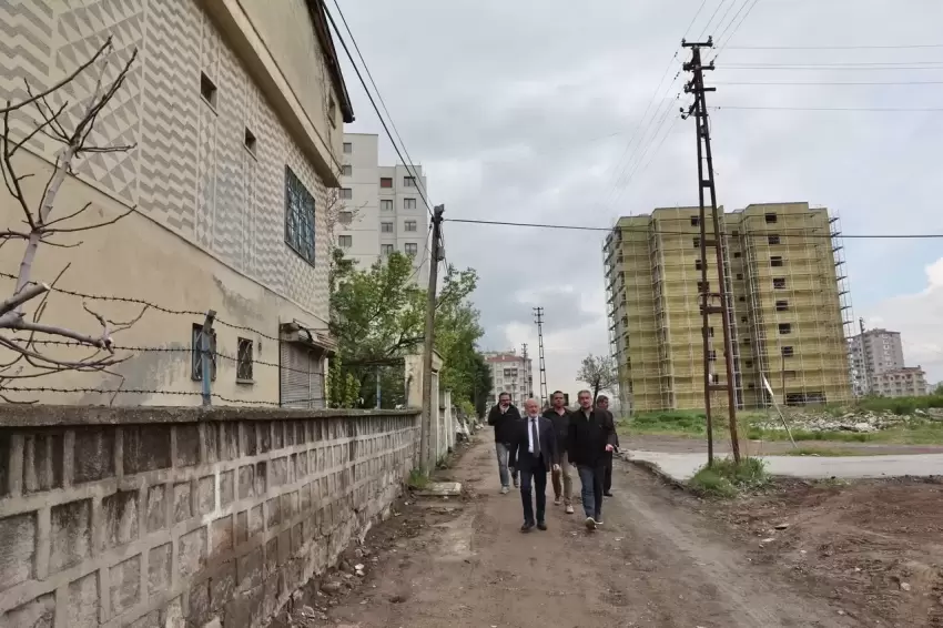 Kayseri Kocasinanda model mahalle hedefiyle dönüşüm