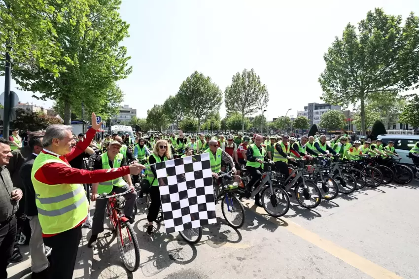 Sakaryada pedallar farkındalık için çevrildi