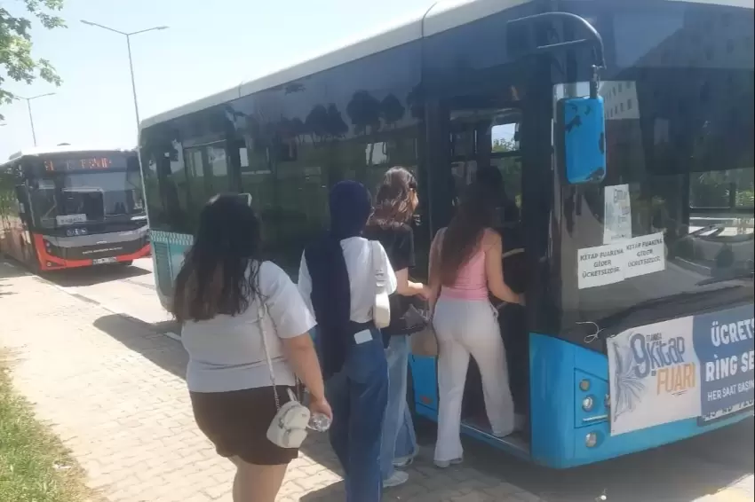 Manisa Kitap Fuarına ücretsiz ulaşım