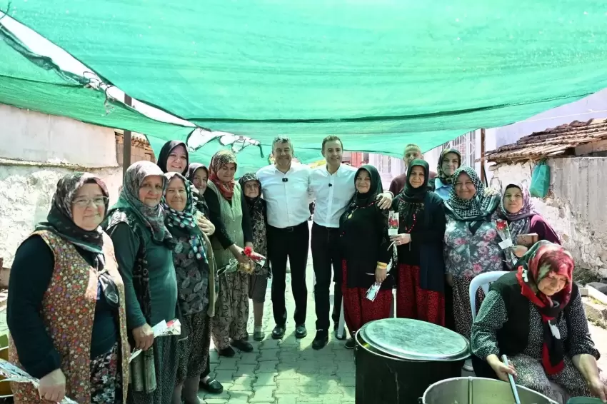 Balıkesirde Başkan Akından Karesi çıkarması