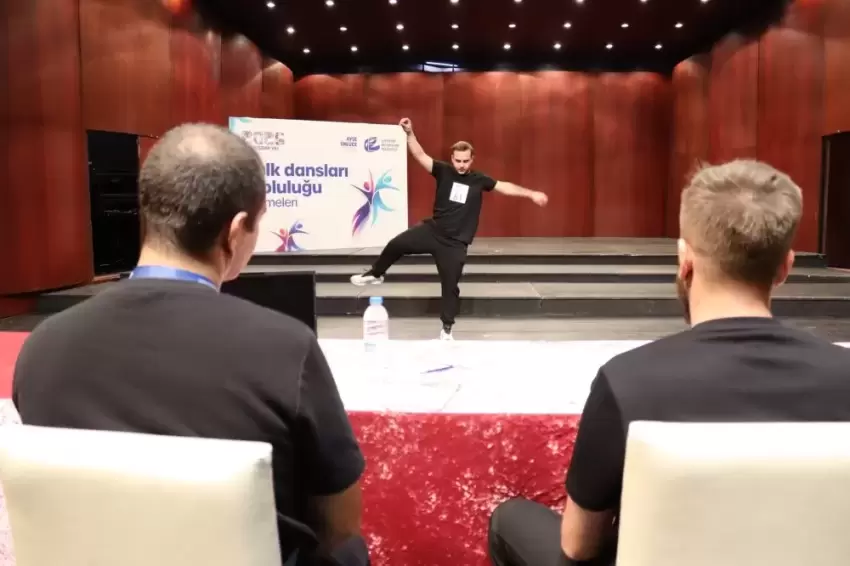 Eskişehirde halk dansları seçmeleri tamamlandı