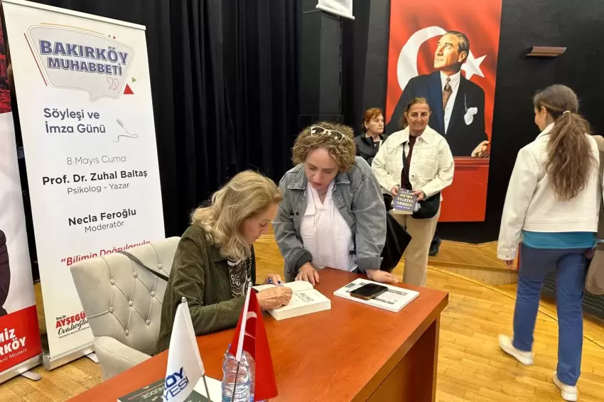 Bakırköy Muhabbeti söyleşilerinin konuğu Zuhal Baltaş oldu