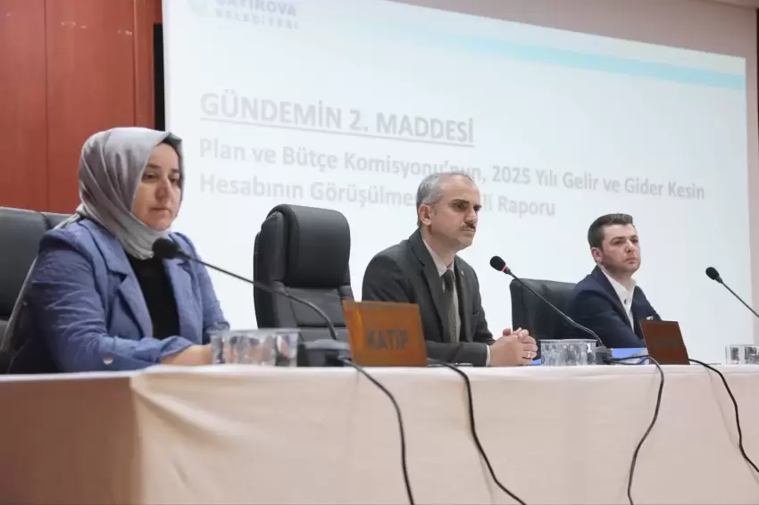 Çayırova Meclisinde kesin hesap karara bağlandı