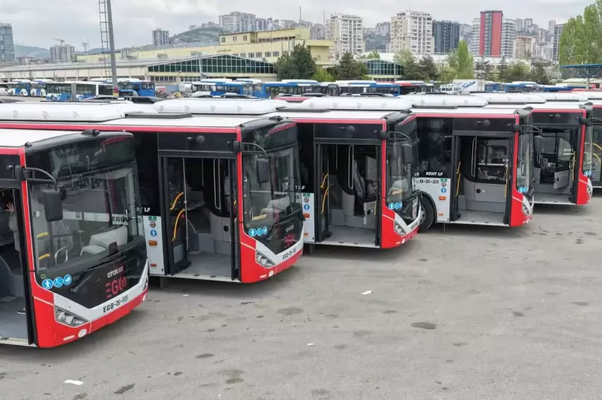 Ankarada toplu taşıma filosu güçleniyor