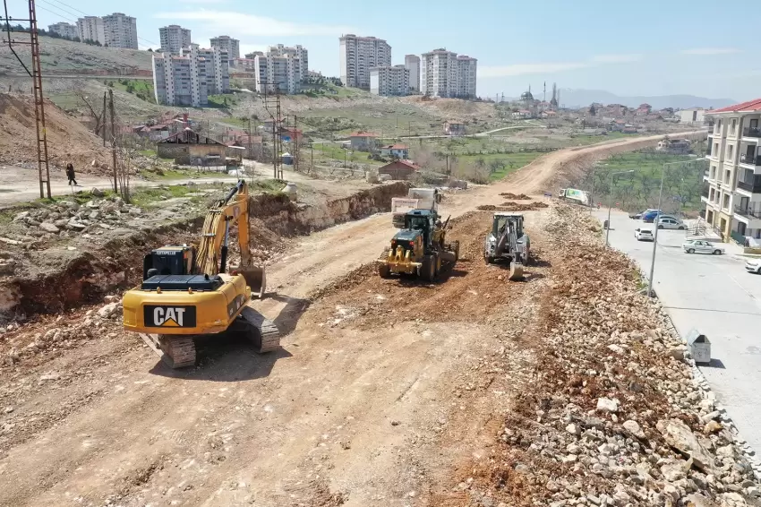 Malatyada Beydağı ve Yamaç Mahalleleri modern yolla buluşuyor