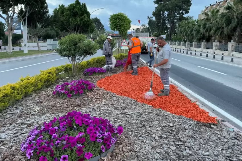 Antalya Büyükşehirden Kemere çevre dostu dokunuş