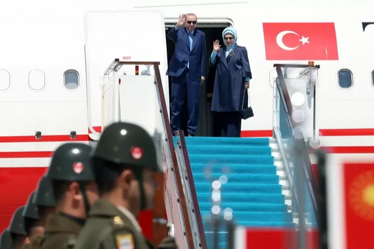 Cumhurbaşkanı Erdoğan Kazakistana uğurlandı