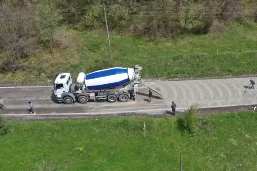 Ordu Büyükşehirden Akkuşa modern yol