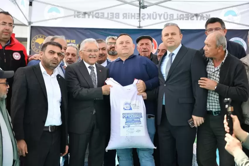 Kayserili çiftçiye 1.2 milyar liralık destek