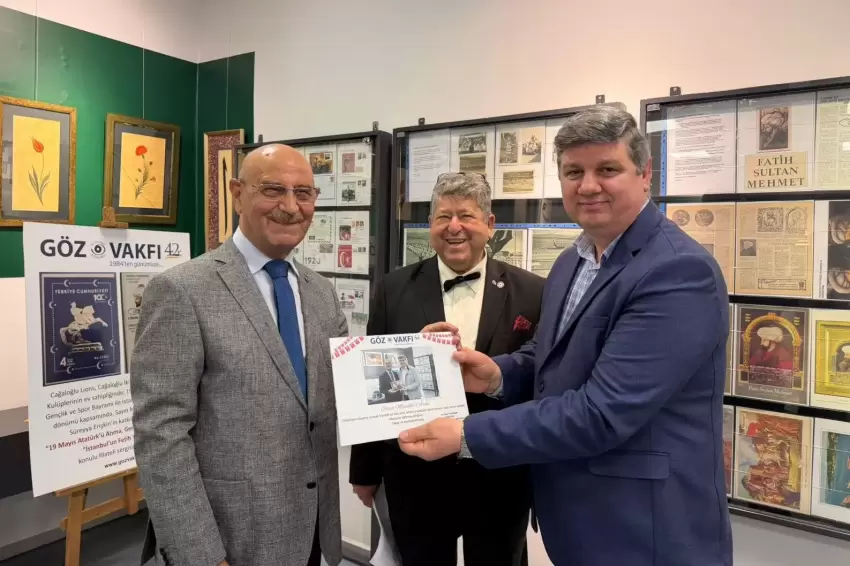Suya düşen sanat Göz Vakfında sergileniyor