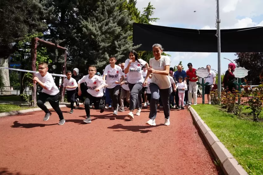 Ankara Keçiörende engelsiz spor heyecanı