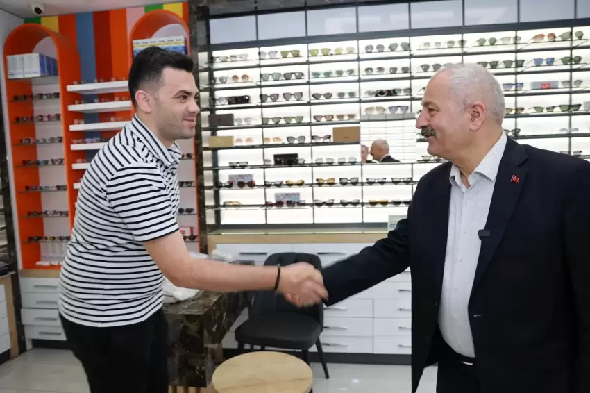 Kocaelide Gebze Belediye Başkanı esnafla buluştu