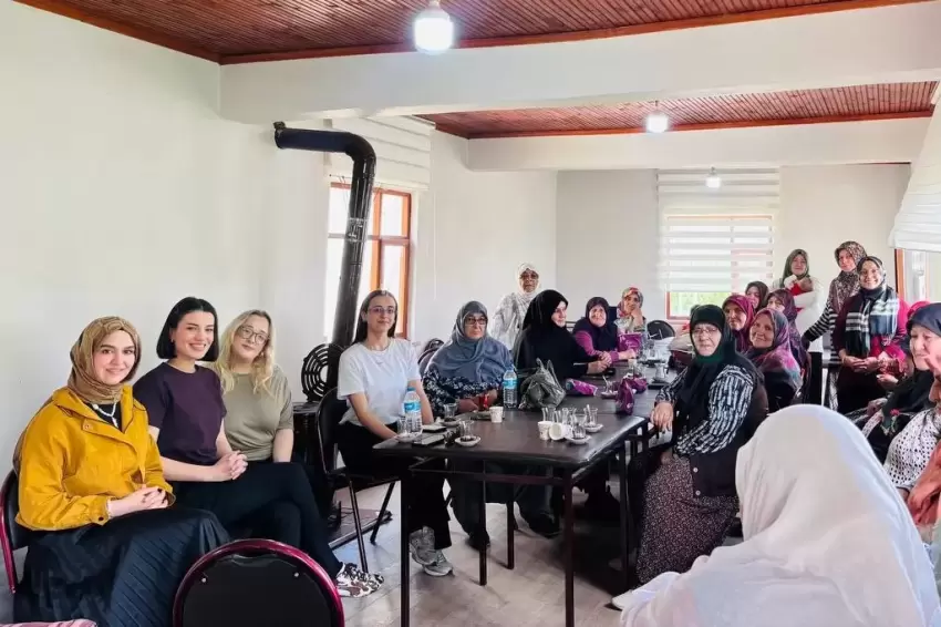 Sakarya Taraklıda kadınlara destek buluşması