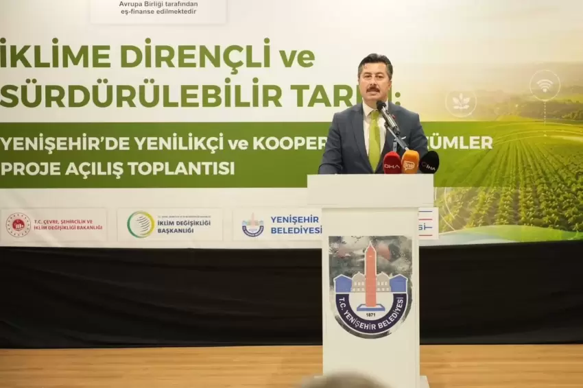 Bursa Yenişehirde tarımda dijital dönüşüm başlıyor