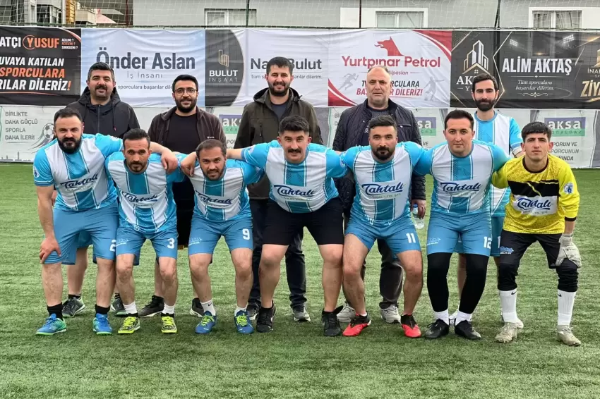 Ortadoğu Gazeteciler Cemiyeti ilk galibiyetini 6 golle aldı