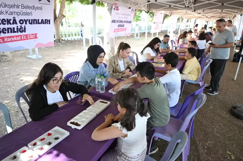 Mersinde Akıl ve Zekâ Oyunları Şenliği düzenlendi