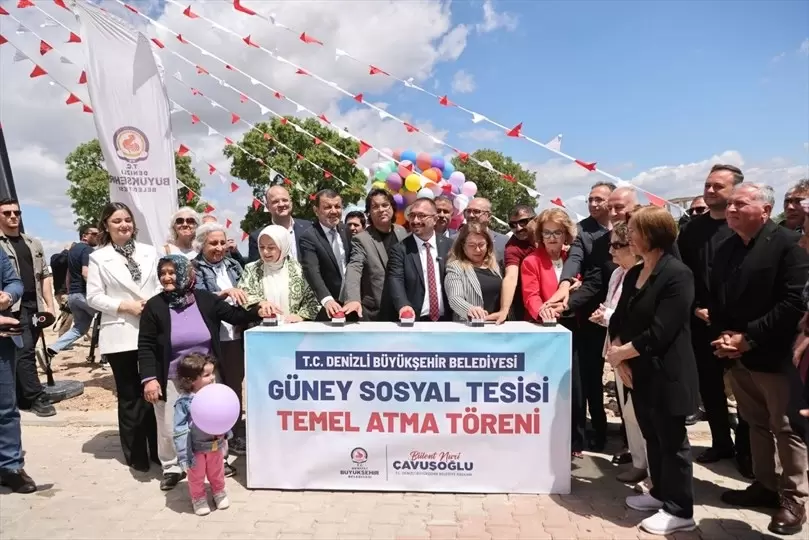 Denizli Güneyde yeni yaşam merkezinin temeli atıldı