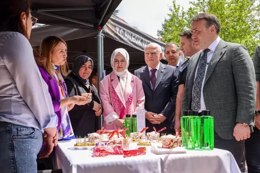 Bilecikin tescilli lezzetleri vatandaÅŸlarla buluÅŸtu