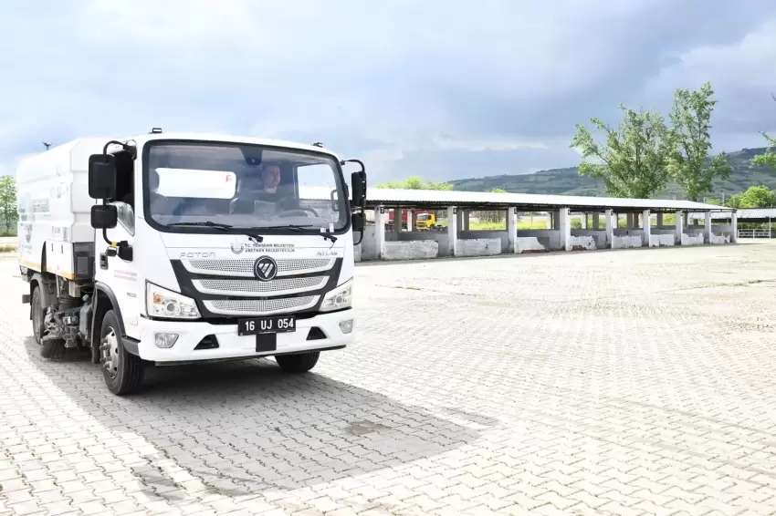 Bursa Yenişehirde kurban satış yeri ve mezbaha modernize edildi