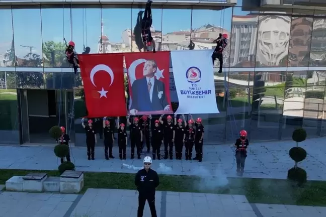 Denizlide nefes kesen gösteri
