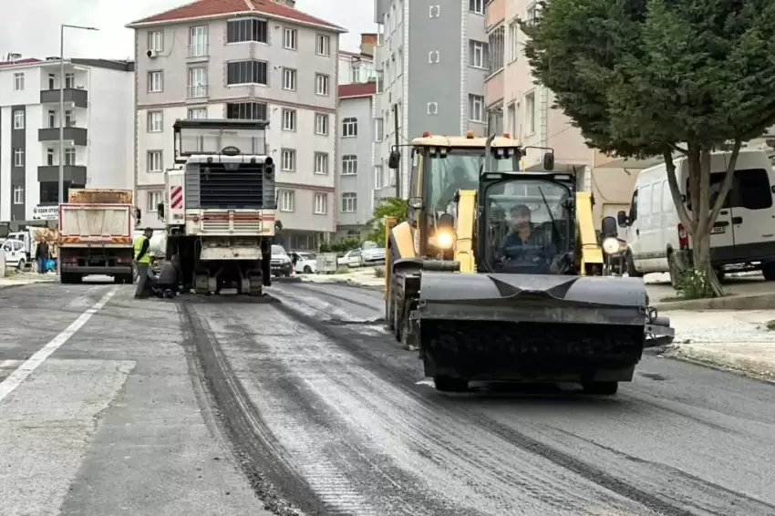 Çerkezköyde altyapı atağı
