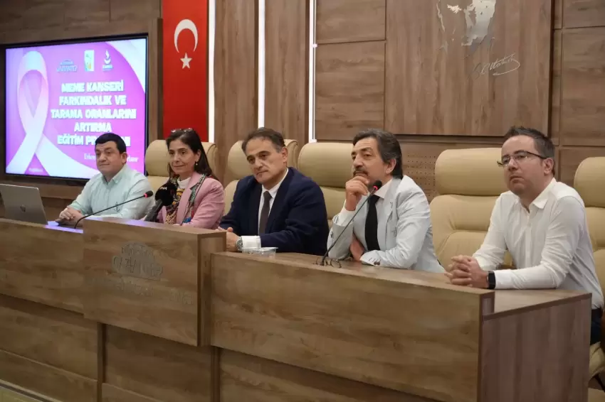 Gaziantepte meme kanseri erken tanı eğitimi
