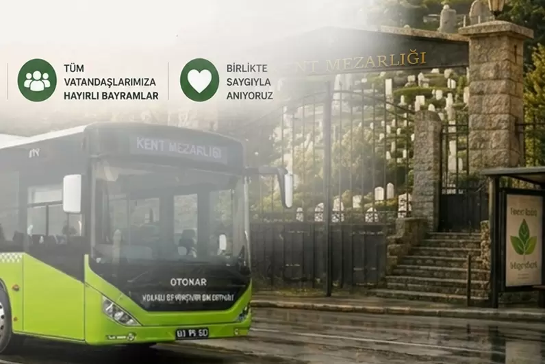 Kocaelide mezarlıklara ulaşım ücretsiz