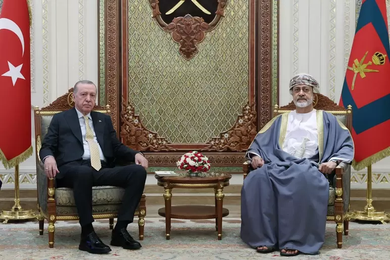 Cumhurbaşkanı Erdoğan, Umman Sultanı ile görüştü