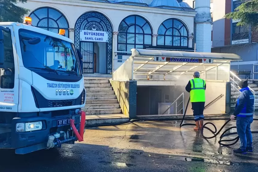 Trabzonda bayram öncesi temizlik seferberliği
