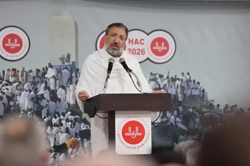 Diyanet İşleri Başkanı Arpaguştan Arafatta Vakfe duası