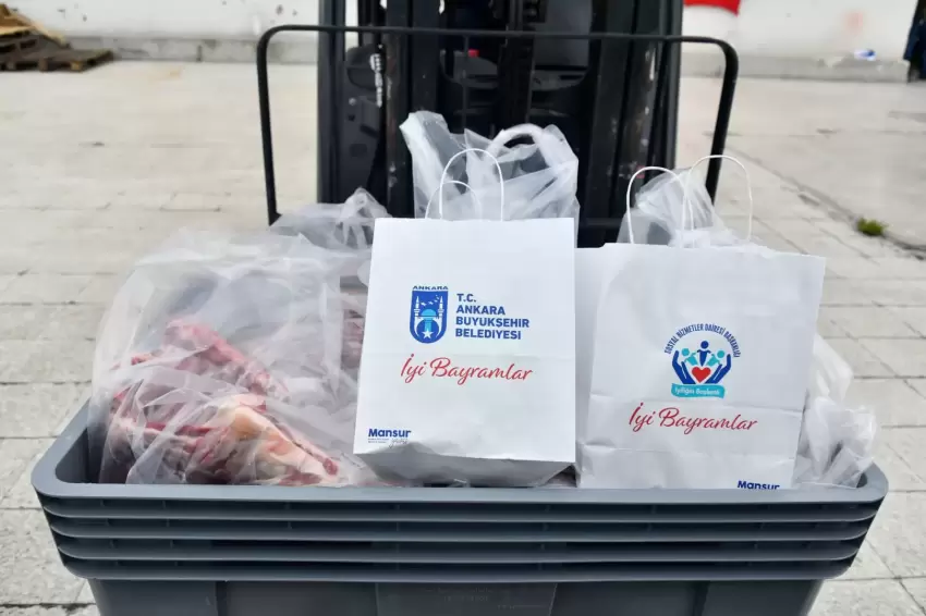 Başkentte bayram dayanışması büyüdü