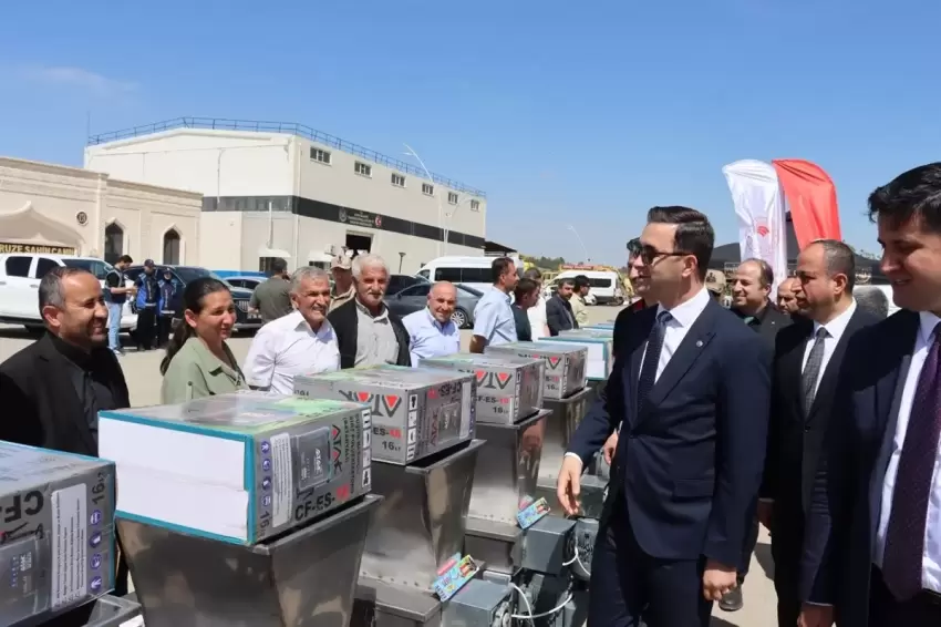 Mardin Büyükşehirden üreticilere tam destek