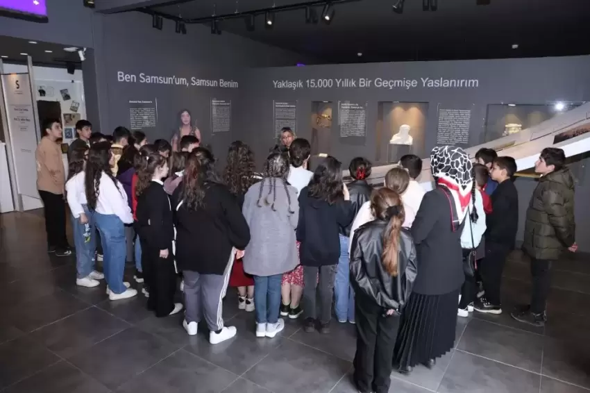 Samsunda müzelere ziyaretçi akını