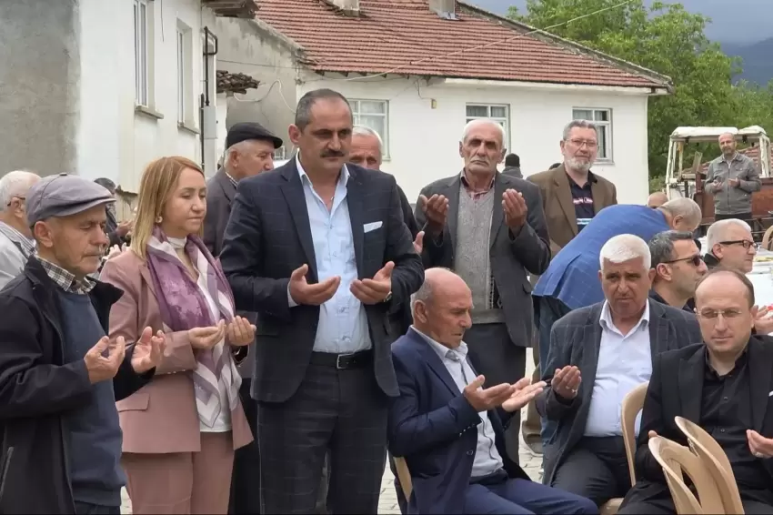 Bayramda yağmur şükür duası yapıldı