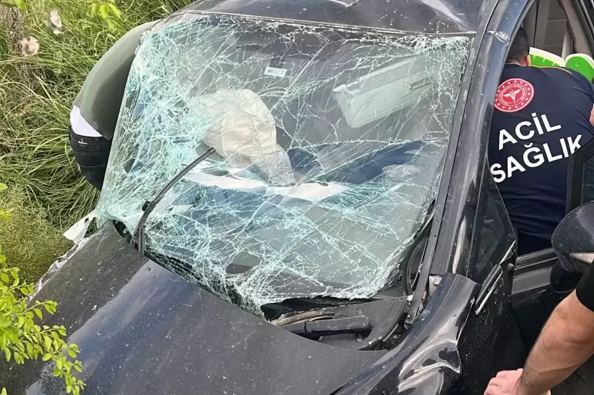 Adıyamandaki kazada 5 kişi yaralandı