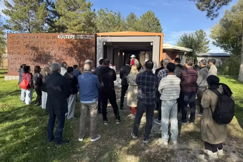 Kültepeye bayramda ziyaretçi akını