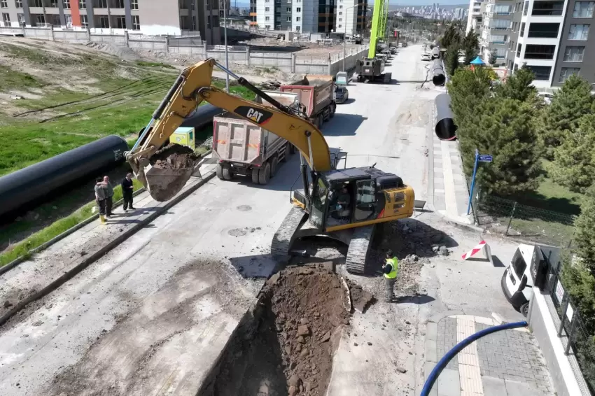 Ankaraya kesintisiz su için yeni hat