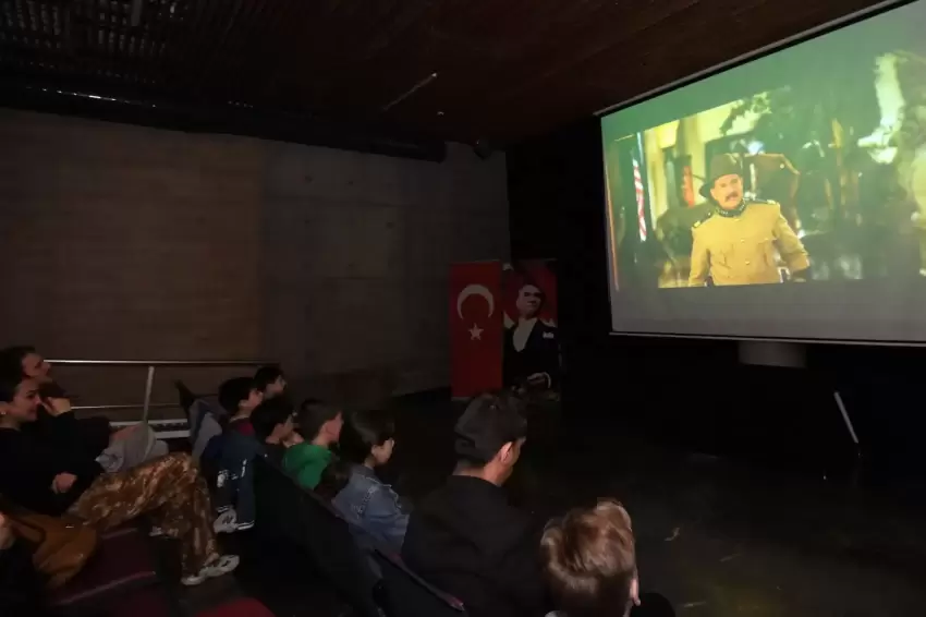 Bursa Osmangazide sinema tarihle buluştu