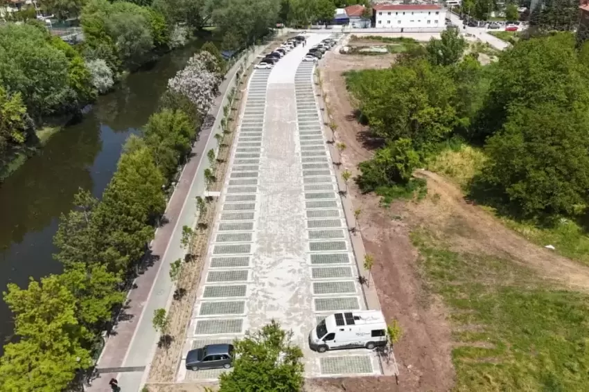 Eskişehirde Kanlıkavak Açık Otoparkı hizmete açıldı