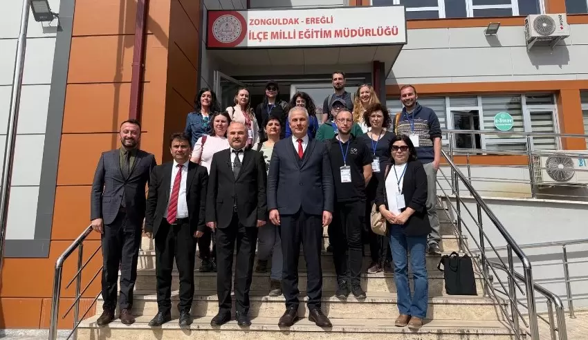 Kdz.Ereğlide uluslararası Erasmus+ hareketliliği başladı