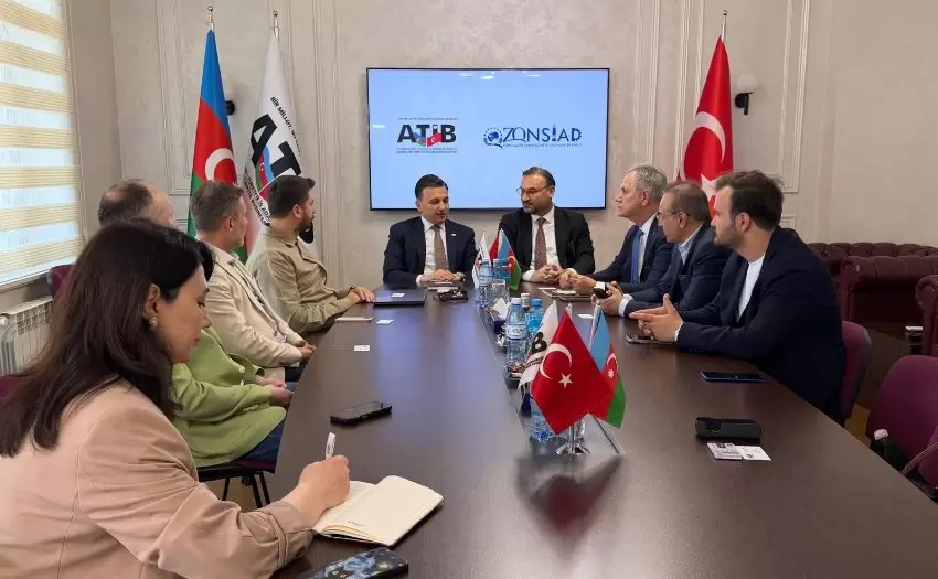 ZONSİAD, Azerbaycanın En Büyük İş Dünyası Derneklerinden ATİBi Ziyaret Etti